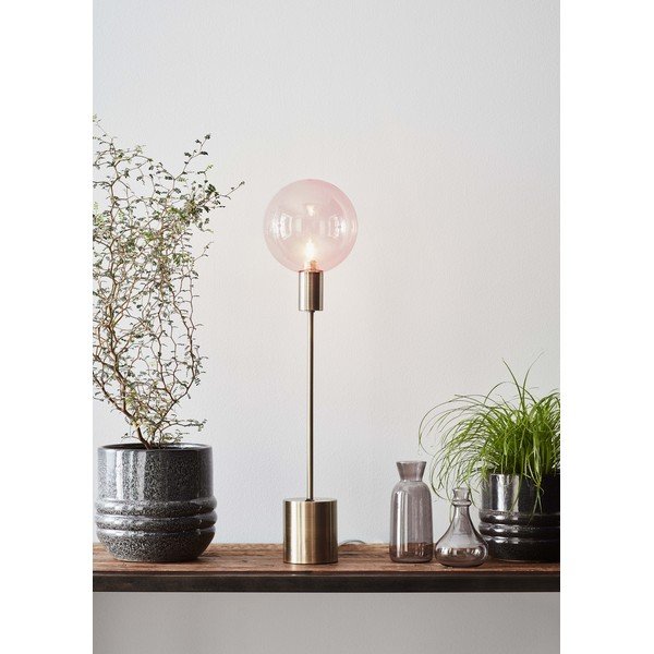 Różowa lampa stołowa Markslöjd Uno-image-1