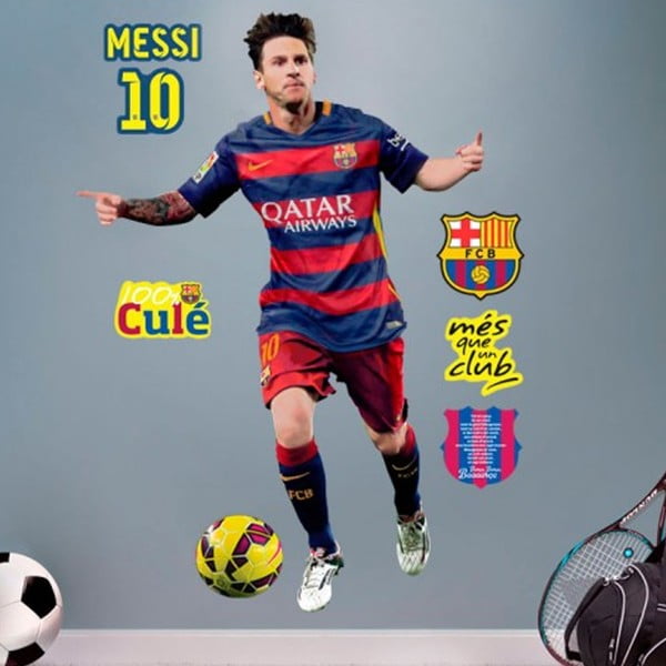 Naklejka FC Barcelone Messi