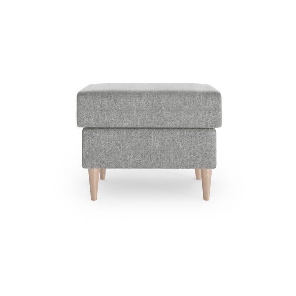 Szary puf Mazzini Sofas Aubrieta, 60x45 cm-image-2