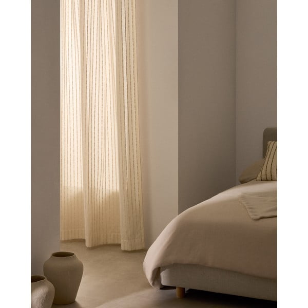 Beżowa zasłona 140x270 cm Arami – Kave Home-image-3