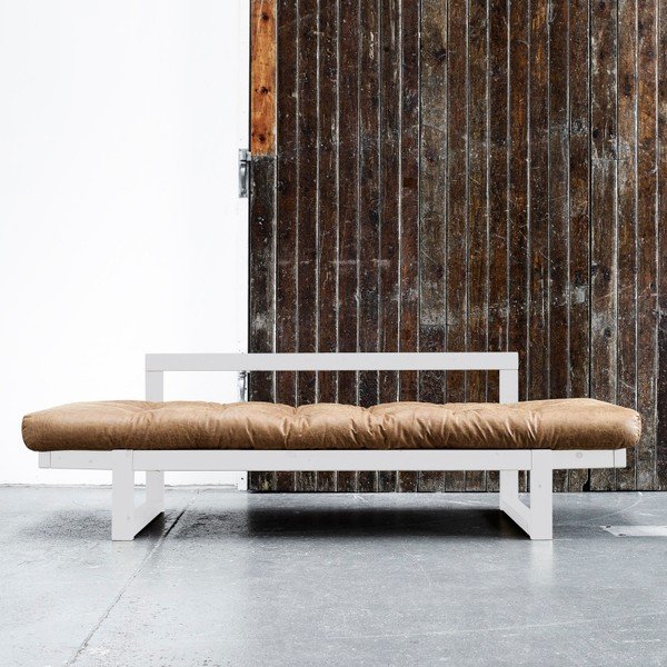 Sofa Karup Vintage Edge Natural/Cognac-image-1