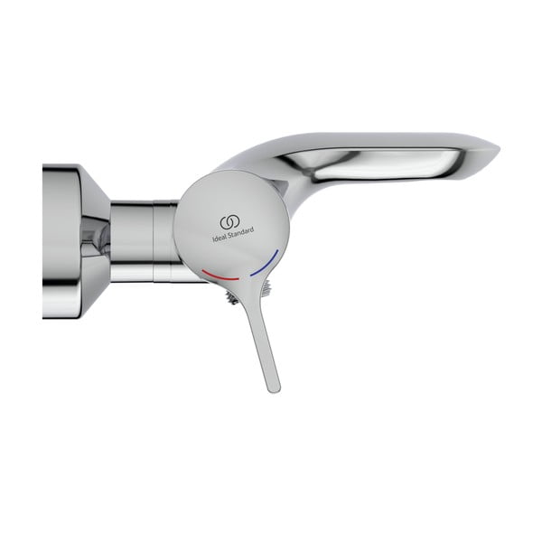 Wannowa bateria ścienna w kolorze srebra z połyskiem Melange – Ideal Standard-image-3