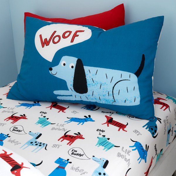 Pościel dziecięca 200x135 cm Woofing Dogs – Catherine Lansfield-image-2