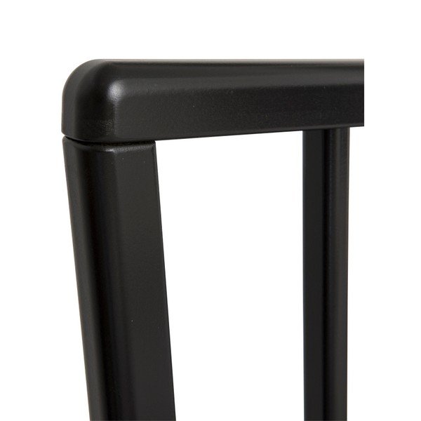 Czarne łóżko wykonane ręcznie z litego drewna brzozowego Kiteen Melodia, 160x200 cm-image-3