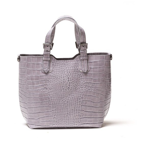 Skórzana torebka Renata Corsi 635 Grigio-image-2