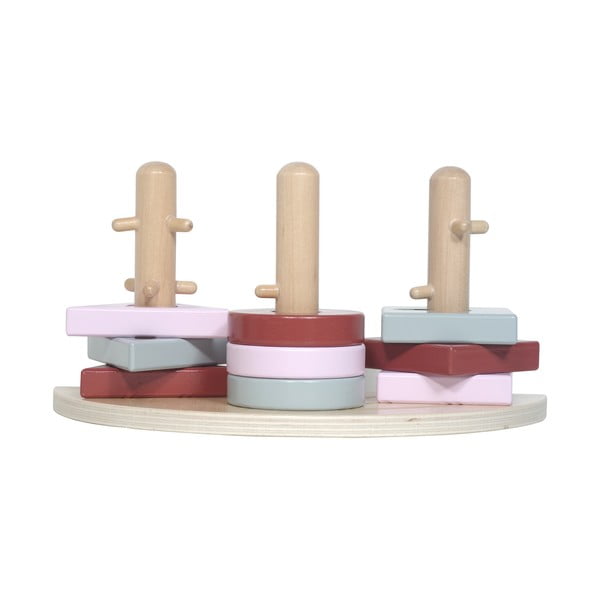 Drewniana wieża do układania Elias – Kindsgut-image-2