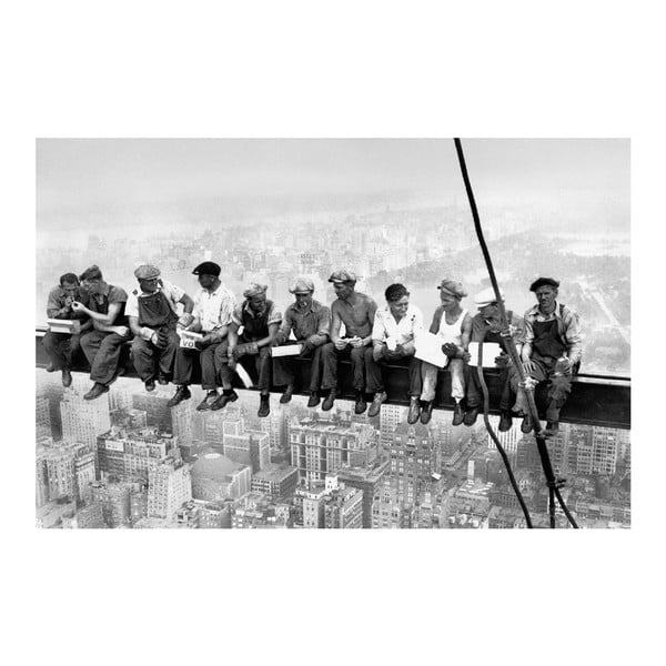 Plakat wielkoformatowy Eating Above Manhattan, 175x115 cm