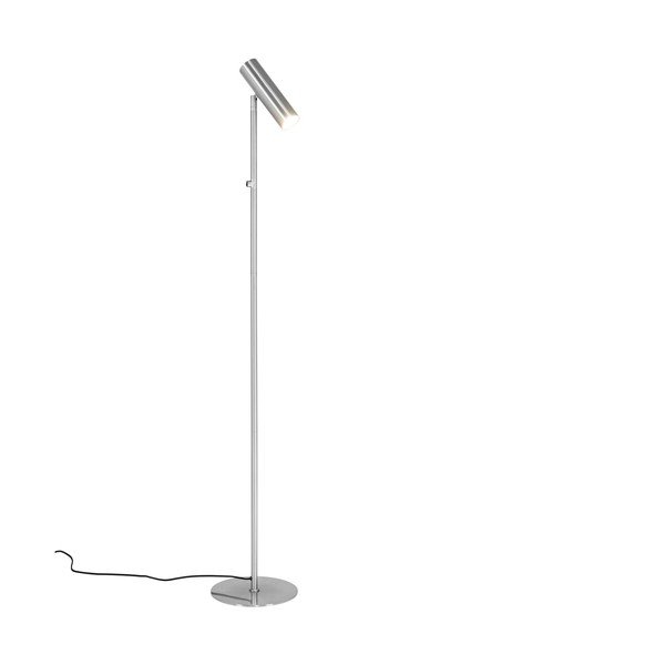 Lampa stojąca w kolorze srebra (wysokość 150 cm) Paris – House Nordic-image-3