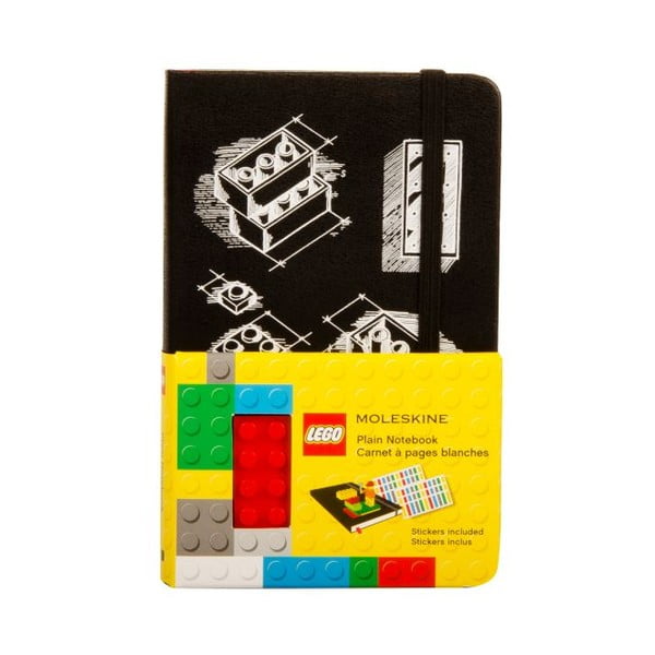 Notes gładki Moleskine Lego Black