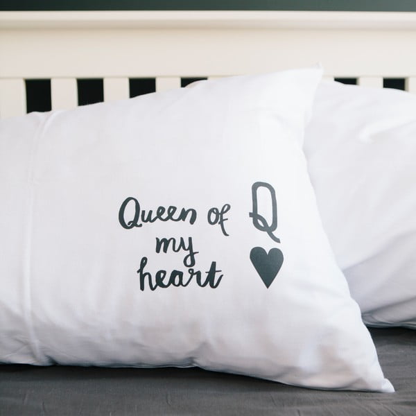 Poszewka na poduszkę Queen Of My Heart, 50x70 cm