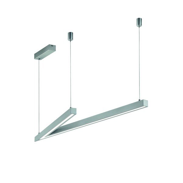 Szara lampa wisząca LED ze sterowaniem głosowym/mobilną aplikacją i metalowym kloszem Cicanto – CINQUE-image-3