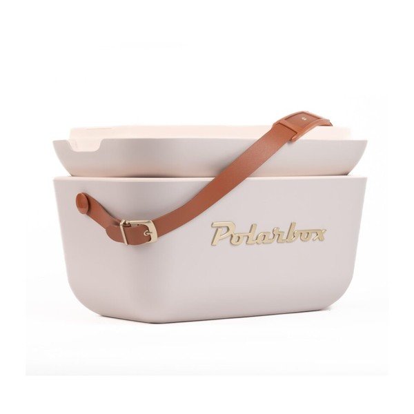 Beżowy pojemnik chłodzący 20 l Classic Gold – Polarbox-image-3