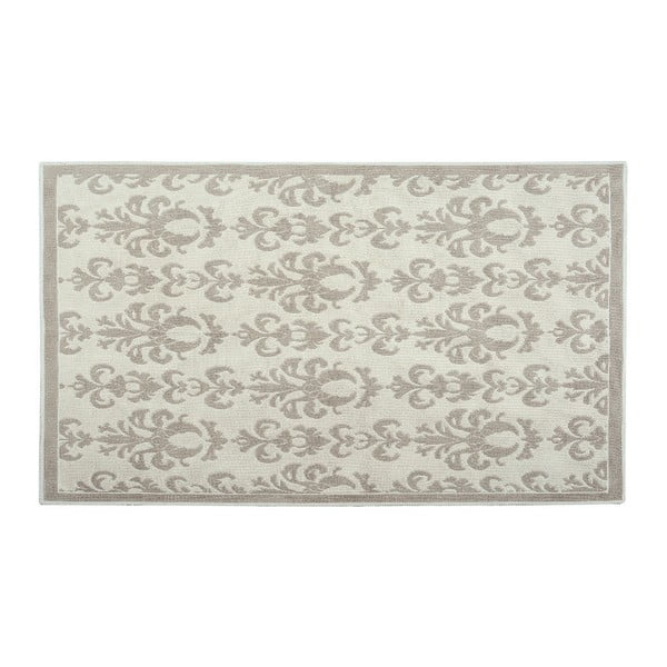 Dywan bawełniany Baroco 100x200 cm, kremowy