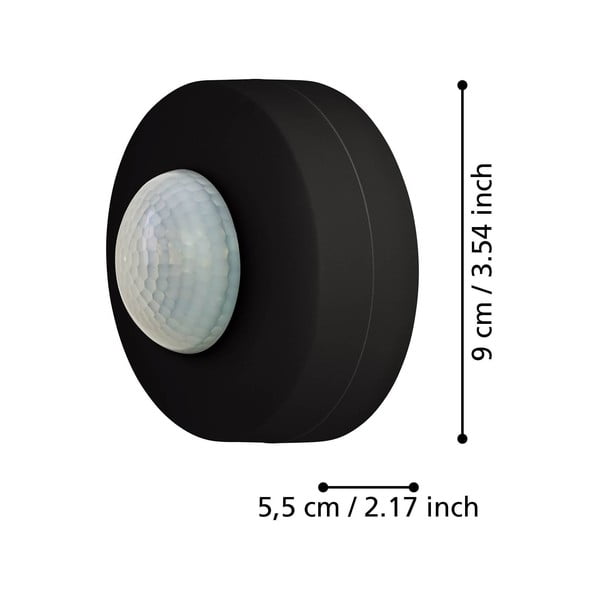 Ścienny czujnik ruchu ø 9 cm DETECT ME 6 – EGLO-image-2