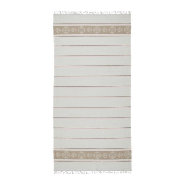 Ręcznik hammam Loincloth Beige Stripe, 80x170 cm