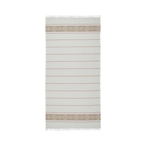 Ręcznik hammam Loincloth Beige Stripe, 80x170 cm