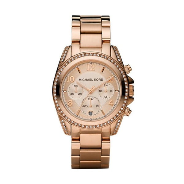 Zegarek damski w kolorze różowego złota Michael Kors Blair