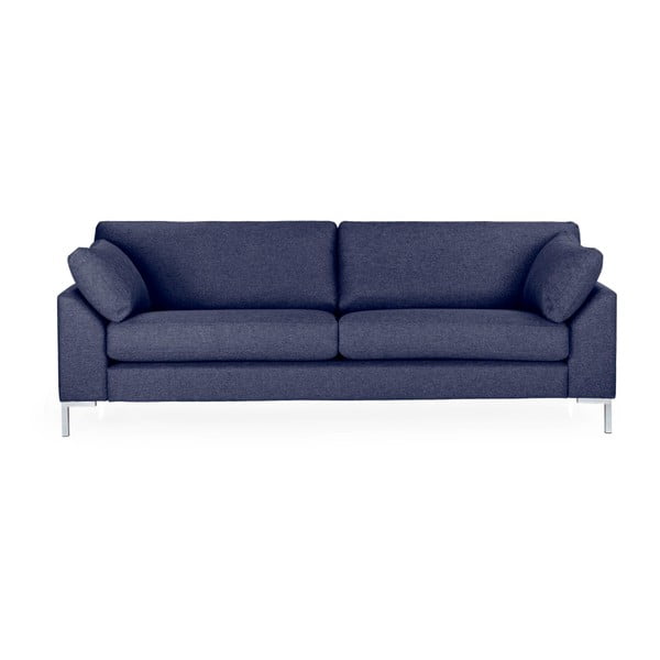 Granatowa sofa Scandic Garda, 225 cm