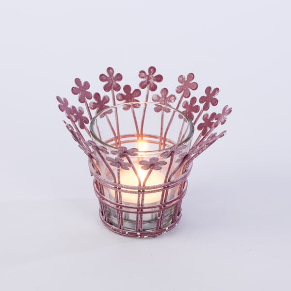Świecznik Votive 12 cm, fioletowy
