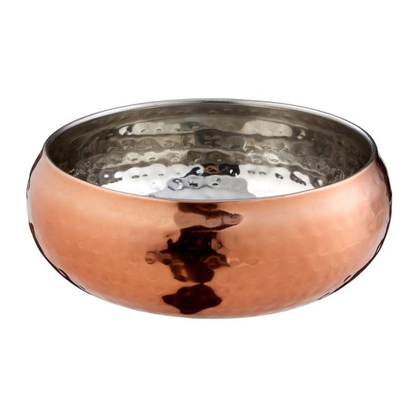Misa ozdobna w kolorze różowego złota Premier Housewares Hammered, ⌀ 12 cm-image-1