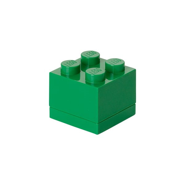 Zielony pojemnik LEGO® Mini Box