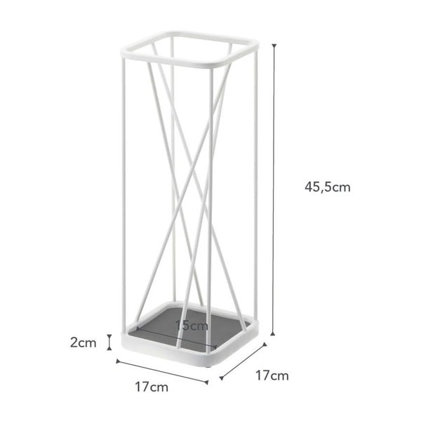 Biały parasolnik YAMAZAKI 9 Square-image-3