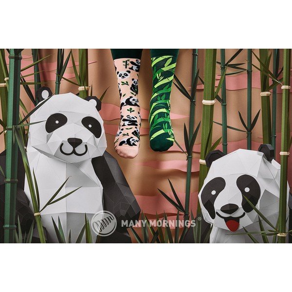 Skarpetki Many Mornings Sweet Panda, rozm. 39–42-image-1