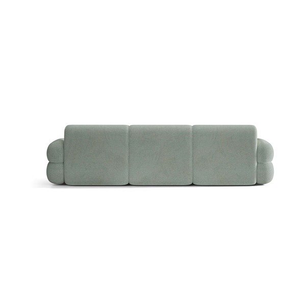 Niebieska sofa z tkaniny szenilowej 305 cm Neo – Micadoni -image-3