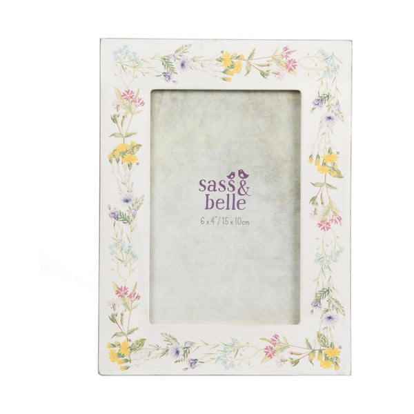Biała ramka na zdjęcie Sass & Belle Wildflower