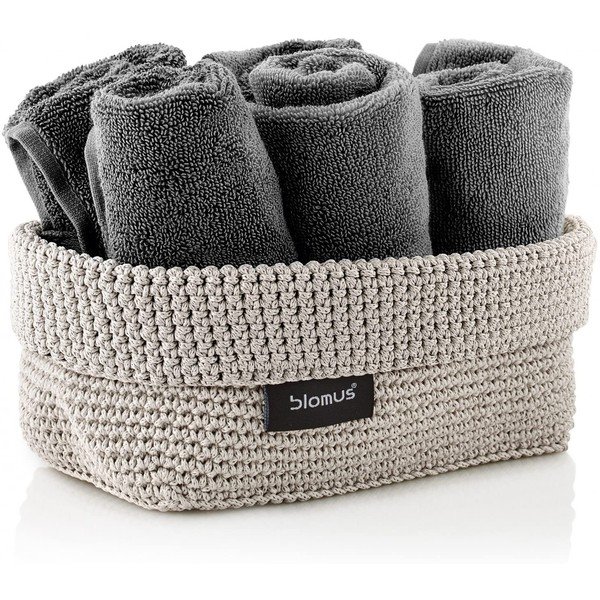 Beżowy koszyk Blomus Rope, 11,5x20 cm-image-1