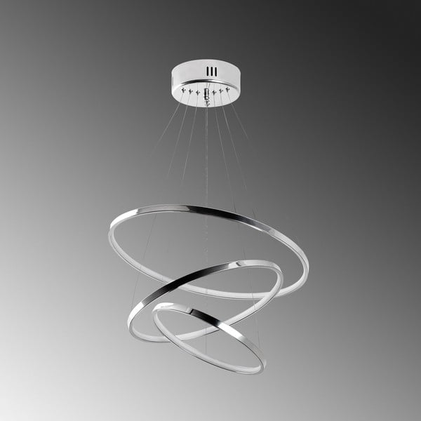 Lampa wisząca LED w kolorze srebra ø 50 cm Simit – Opviq lights-image-3