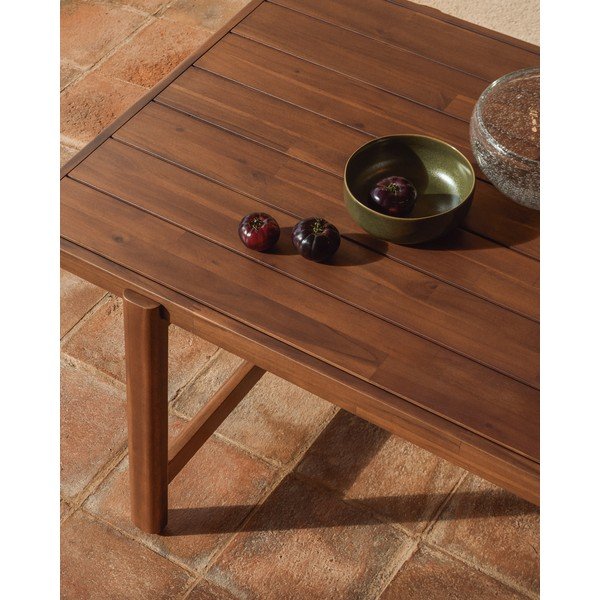 Stół ogrodowy z blatem z drewna akacjowego 100x200 cm Itani – Kave Home-image-2