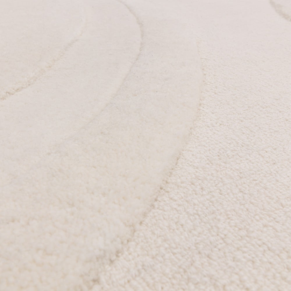 Biały dywan wełniany 200x290 cm Olsen – Asiatic Carpets (zdjęcie 4)