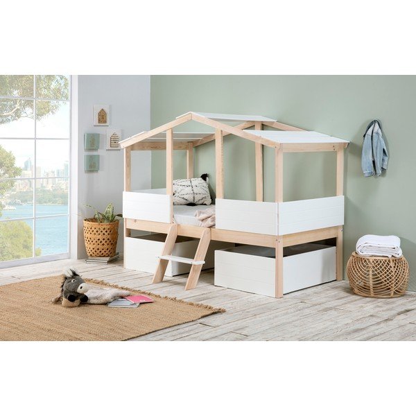 Białe szuflady pod łóżko dziecięce 2 szt. Parma – Marckeric-image-4