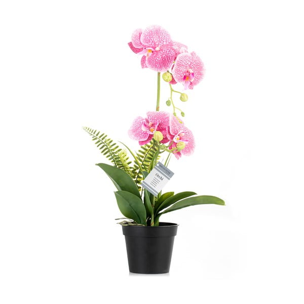 Sztuczny kwiat (wysokość 55 cm) Orchid – AmeliaHome