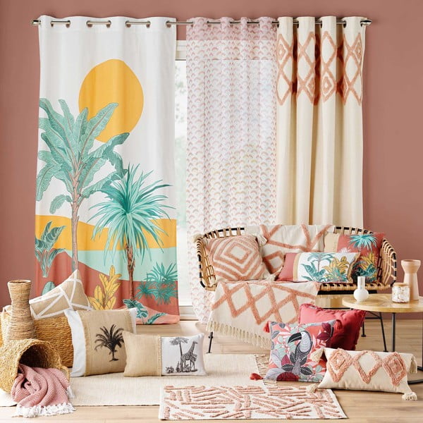 Poduszka dekoracyjna z mieszanki juty 45x45 cm Rico – douceur d'intérieur-image-2