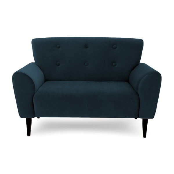 Ciemnoniebieska sofa Vivonita Kiara, 147 cm