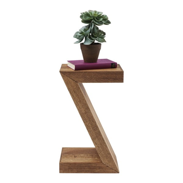 Stolik z drewna dębowego Kare Design Z, 30x20 cm