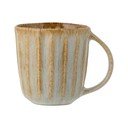 Beżowy kamionkowy kubek do latte 350 ml Fleur – Bloomingville