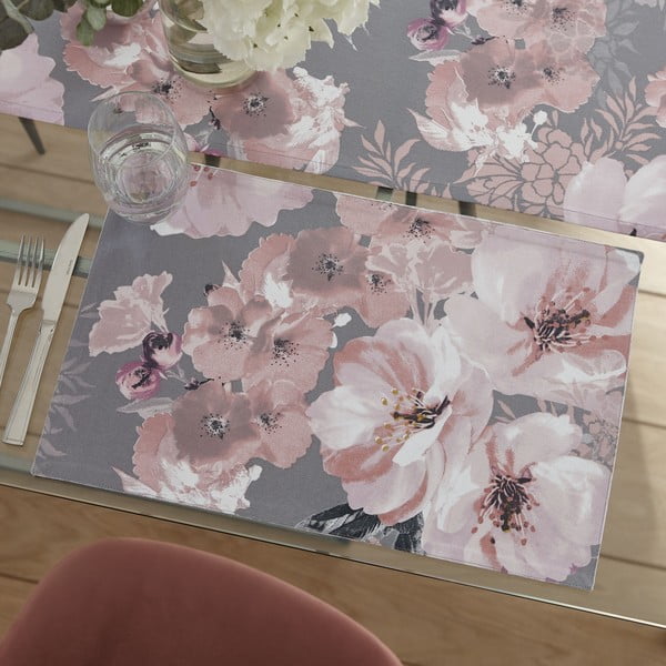 Maty stołowe zestaw 2 szt. 30x46 cm Dramatic Floral – Catherine Lansfield