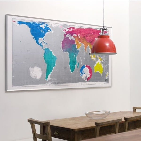 Mapa świata Colored Huge The Future Mapping Company Future Map, 196x100 cm-image-1