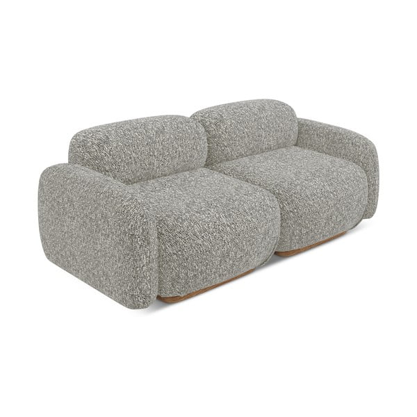 Szara sofa modułowa 190 cm Ailani – Makamii-image-2