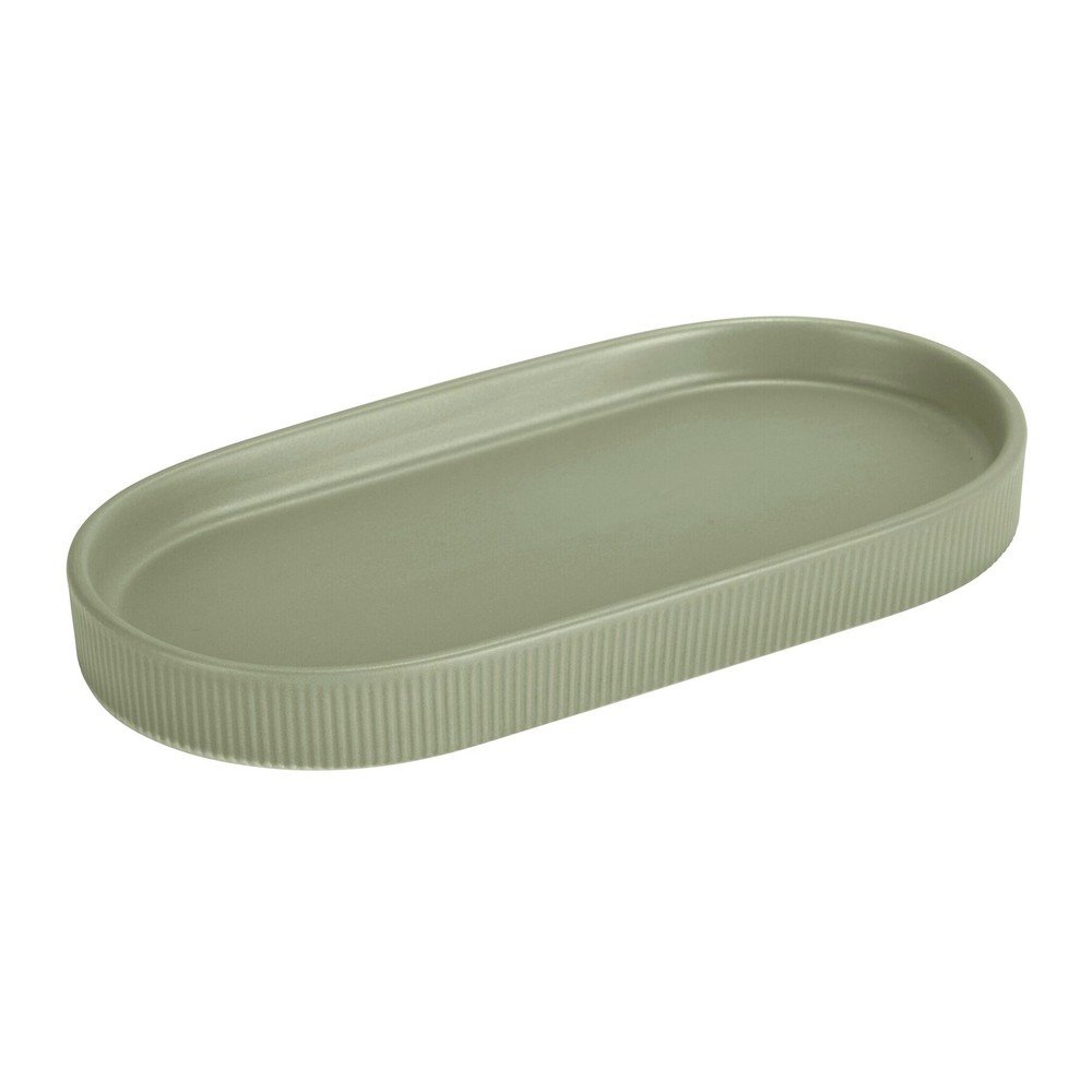 Zielony organizer łazienkowy ceramiczny Fablo – Wenko