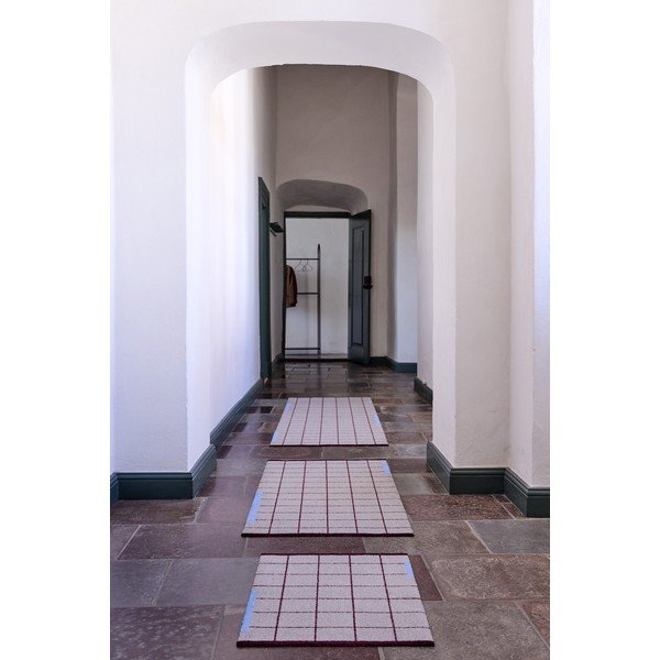 Bordowy/szary dywan 70x150 cm Network – Mette Ditmer Denmark-image-1