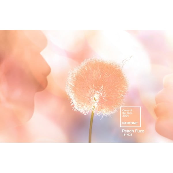 Pomarańczowy breloczek Peach Fuzz 13-1023 – Pantone-image-1