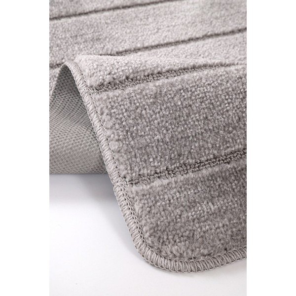 Szare dywaniki łazienkowe zestaw 2 szt. 50x80 cm Yeni Cizgli – Foutastic-image-3