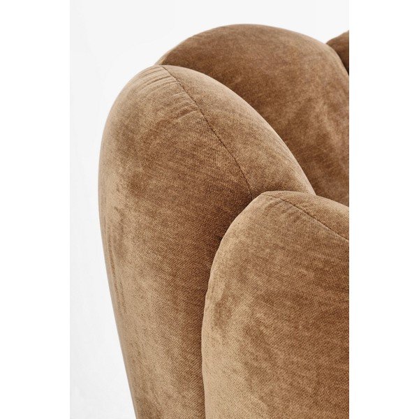 Brązowy fotel Tulip – Bizzotto-image-1