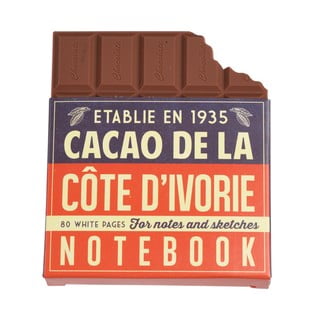 Notes w kształcie tabliczki czekolady Rex London Chocolate Notebook