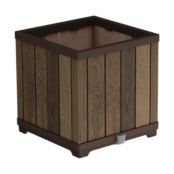 Plastikowa samonawadniająca doniczka Deco Square – Keter