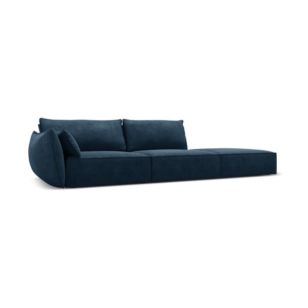 Ciemnoniebieski szezlong (lewostronny) Vanda – Mazzini Sofas-image-2